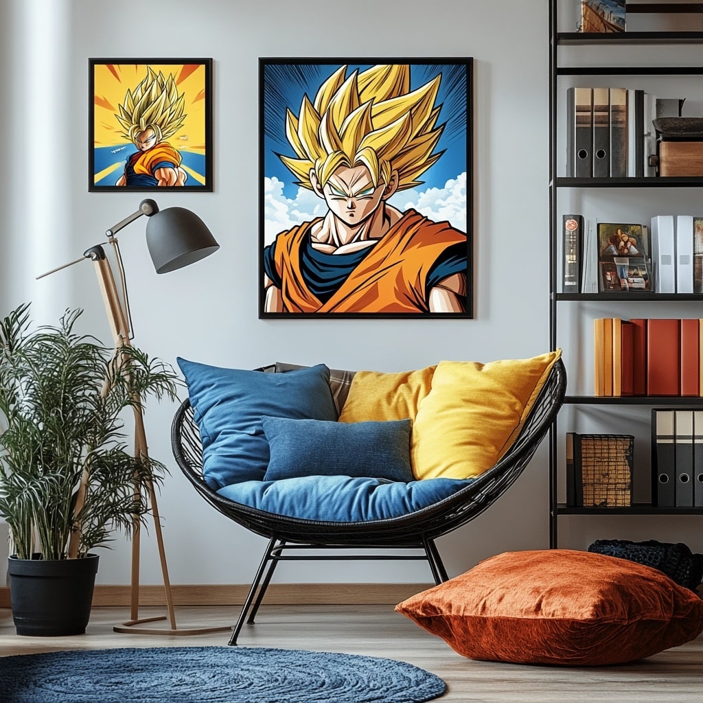 Home office - Cartoon themed - Goku